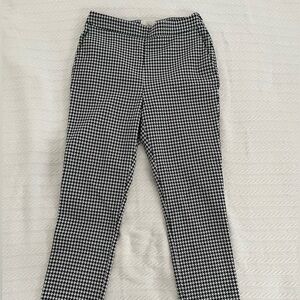 Sézane clara pants in houndstooth, size 34
